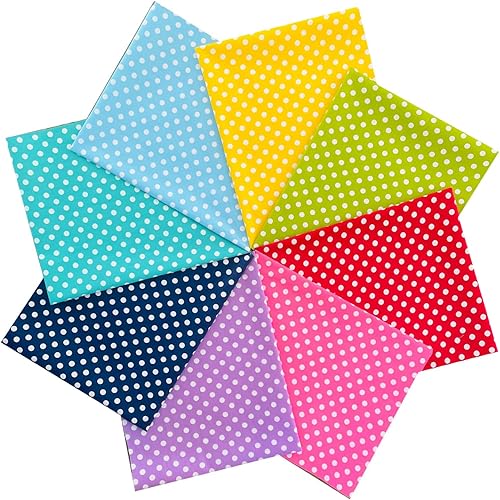 Paquetes de tela Fat Quarters de 18" x 22", paquetes de tela de acolchado 100% algodón para edredón, proyecto de costura, patchwork, cuadros
