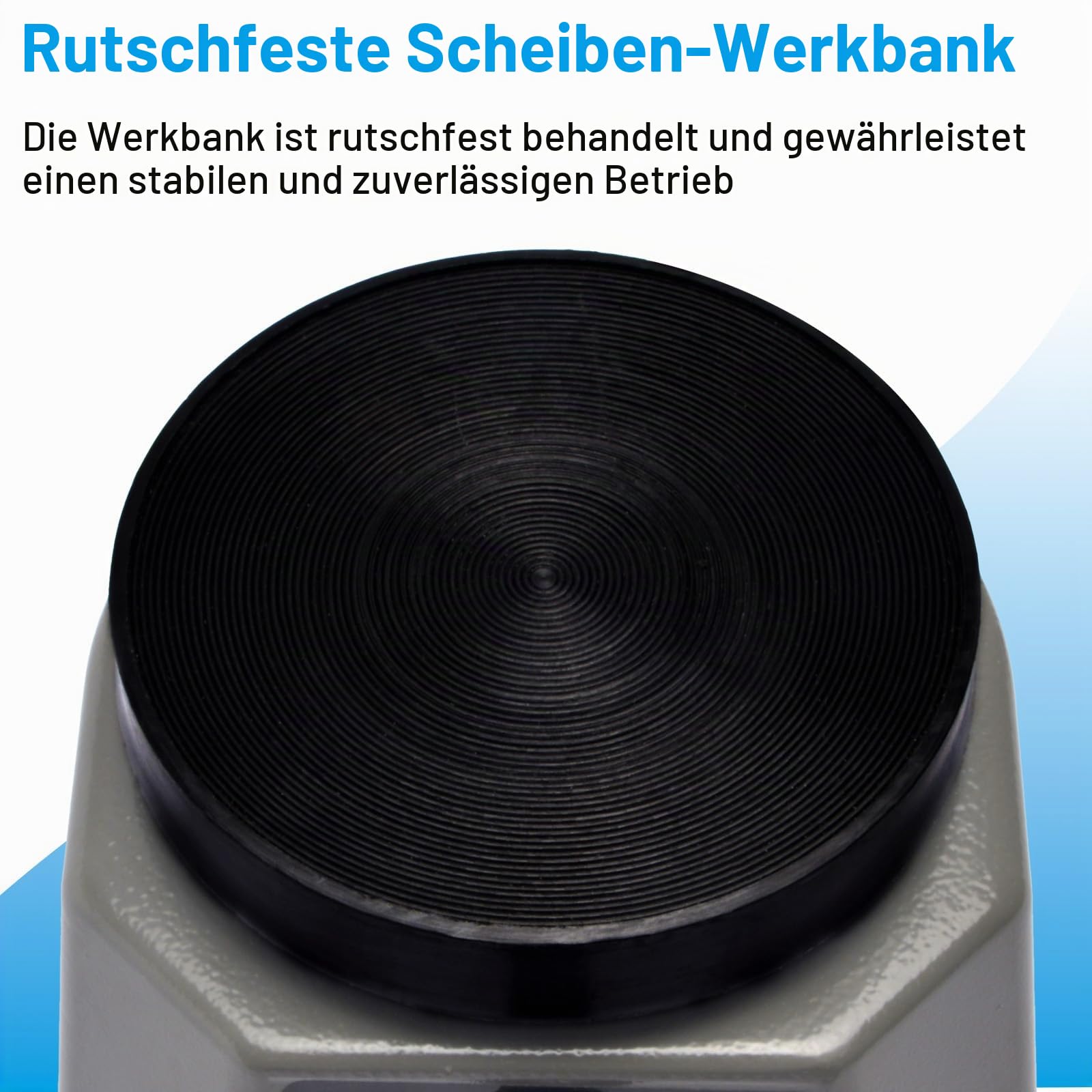 CGBE 100W Gipsrüttler Dental Rund für Mischen von Gips, Gussmodell | Rüttelplatte Gips mit Rutschfeste Werkbank, Effiziente Wärmeableitende Basis, Einstellbare Geschwindigkeit, für Zahnkliniken