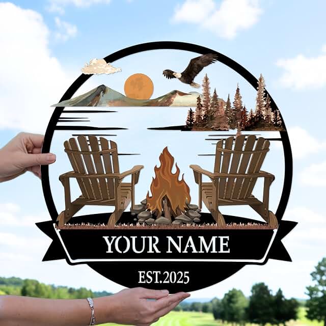 Personalized RV Decor Sign