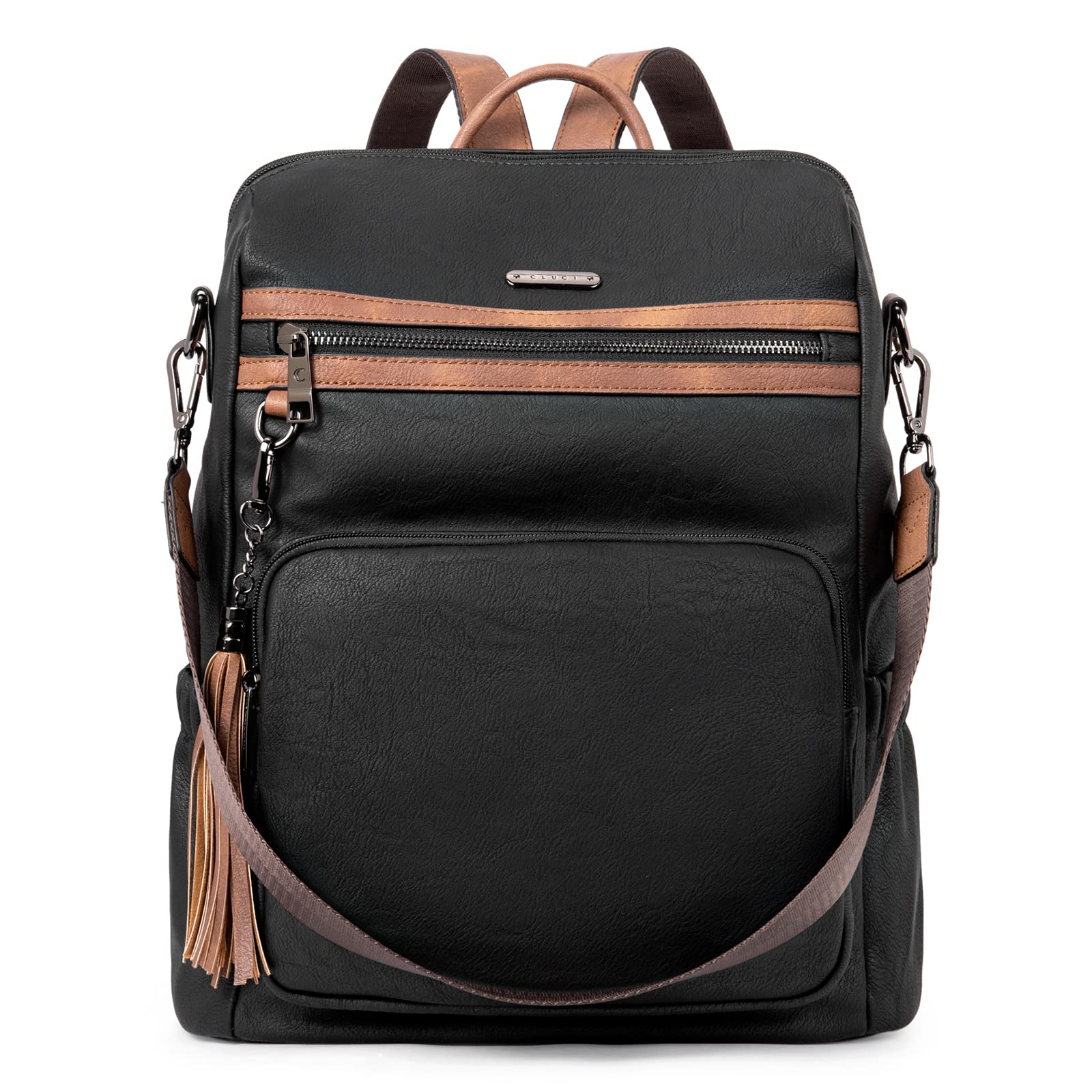 CLUCI Vegan Leather Backpack for Women