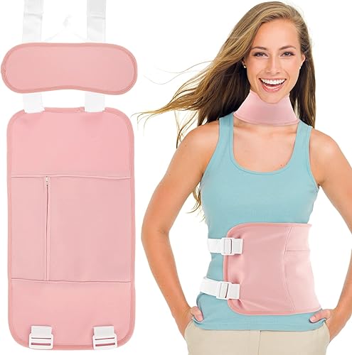 Envoltura de aceite de ricino reutilizable con correas ajustables, paquete de envoltura de aceite de ricino sin desorden para desintoxicación del