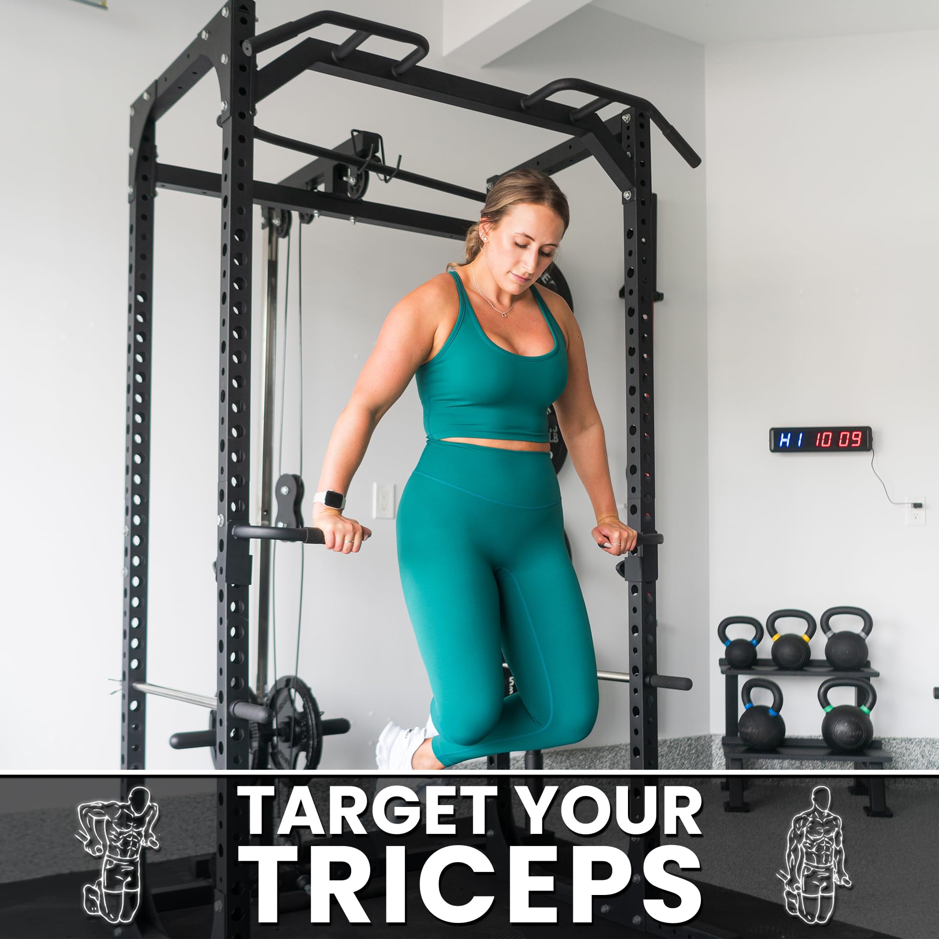 Amazon.co.jp: Synergee ディップステーション2個セット パワーラック