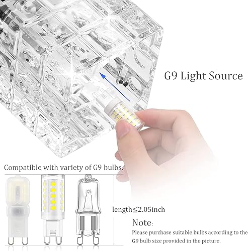 Miniatura 4 de Ralbay Lámparas de tocador de baño doradas 4 luces doradas modernas de cristal para baño, lámpara de tocador dorada moderna para baño
