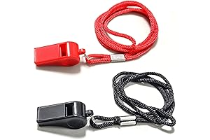 Professional Whistle with Lanyard - Essential for Coaches, Referees, Training, Outdoor Activities,...