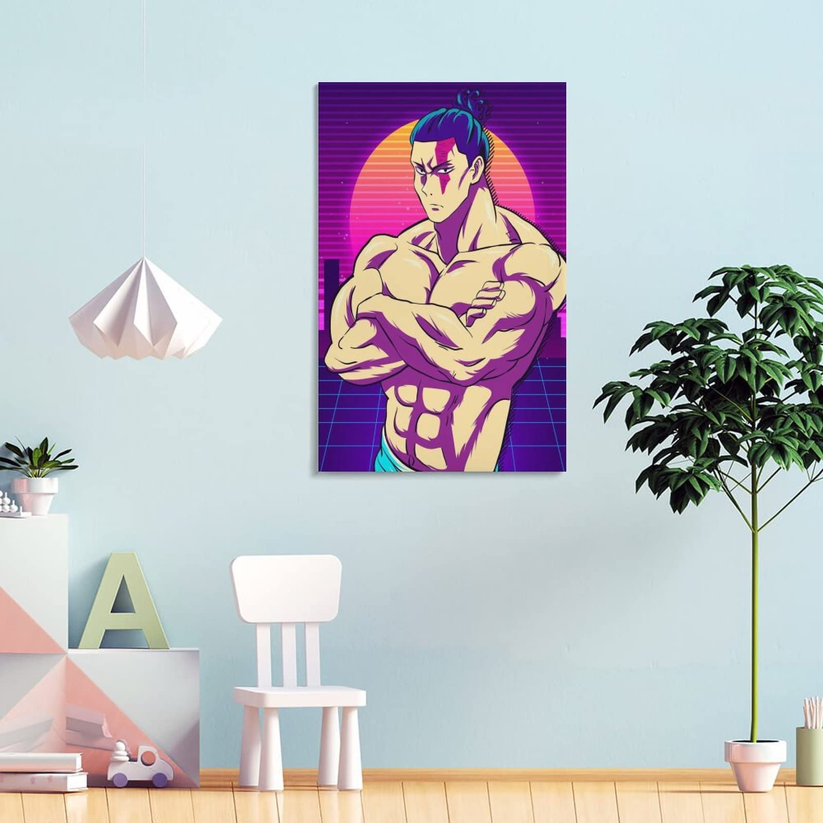 Amazon.co.jp: 呪術廻戦 藤堂葵 キャラクター HD ポスター 2 ホーム