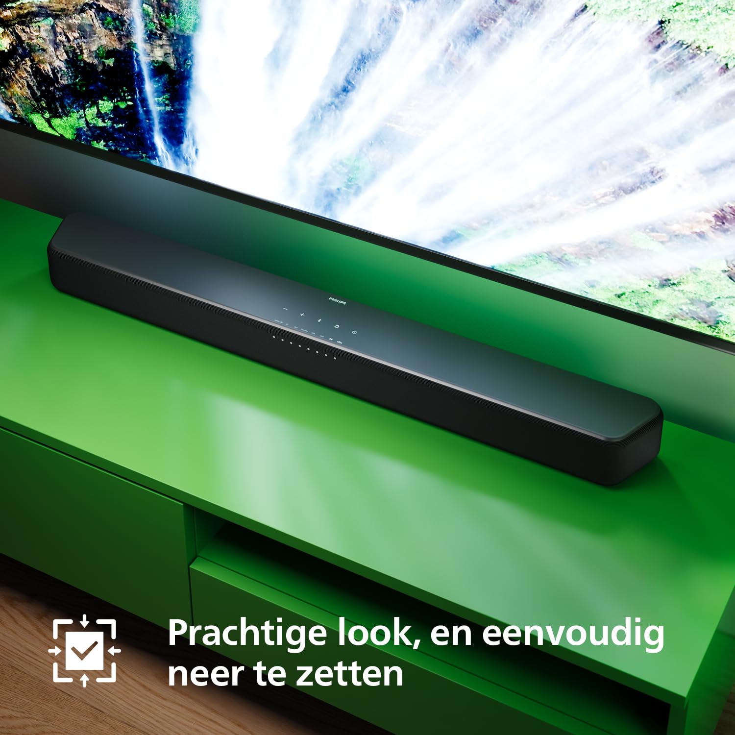 Philips TAB5109 Soundbar 2.0-2 Channel 120W, DTS Virtual X