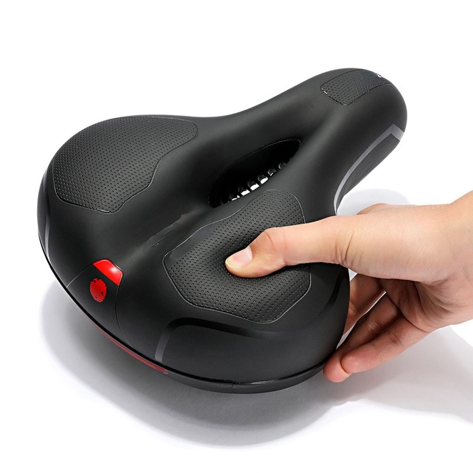 Selle De Vélo Route/VTT Confortable – Creuse Et Respirante – Noir – NEUF