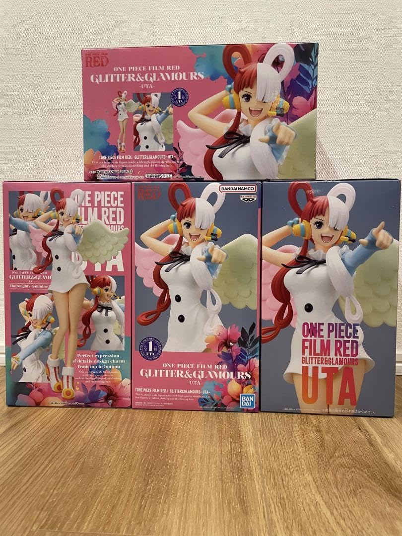 Amazon.co.jp: ONE PIECE ウタ フィギュア 4体 : おもちゃ