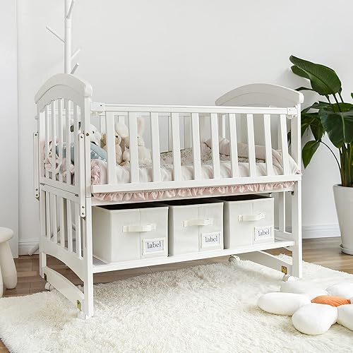 Miniatura 6 de GRANNY SAYS Paquete de 2 estantes colgantes para armario y 3 cajas de almacenamiento decorativas