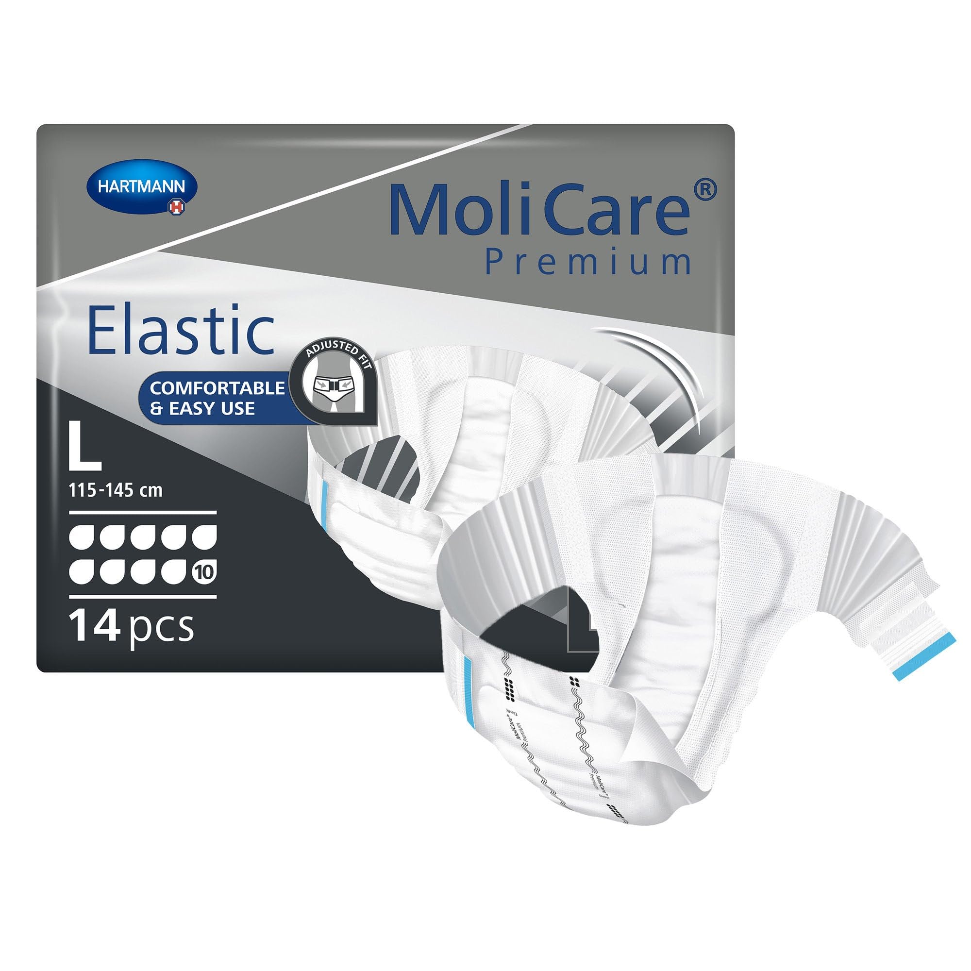 Amazon.com: MoliCare Premium Elastic 10D Briefs | 10D : Health
