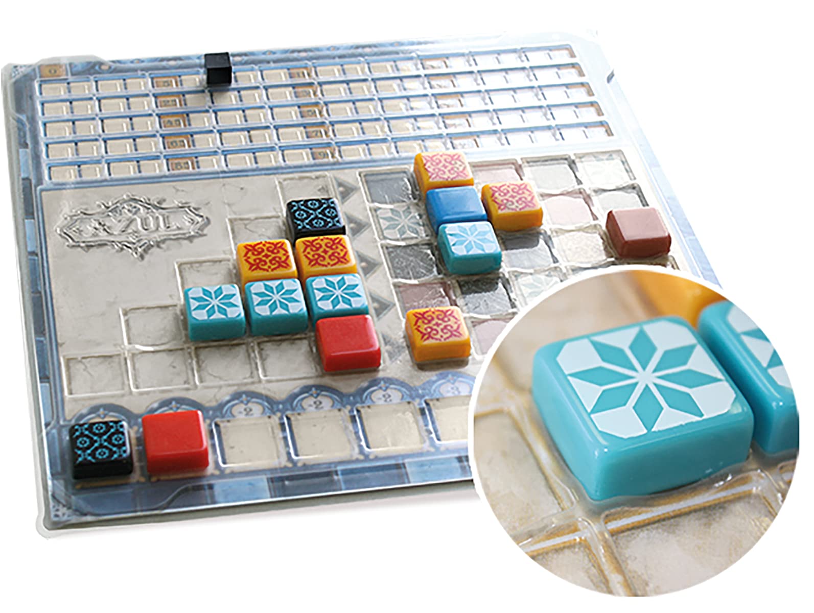 Asmodee Next Move Games | UNbox Now | Azul & Next Move Games | Azul – Das gläserne Mosaik | Erweiterung | Familienspiel | 2-4 Spieler | Ab 8+ Jahren | 30-45 Minuten | Deutsch
