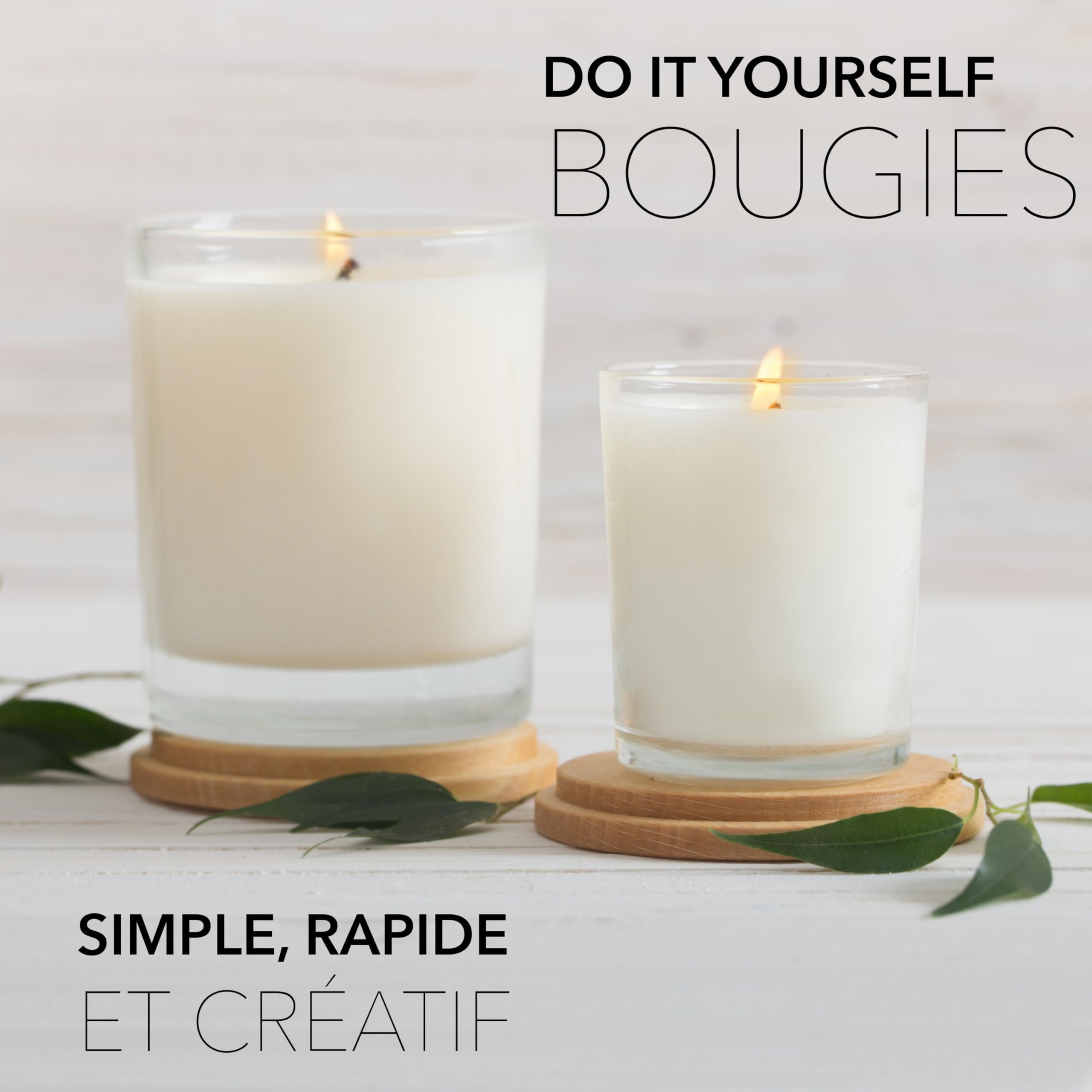 BwLights Cire De Paraffine Granulés Haute Qualité 2 Kg Blanc - Fond Plus Rapide Pour Fabriquer Vos Bougies DIY