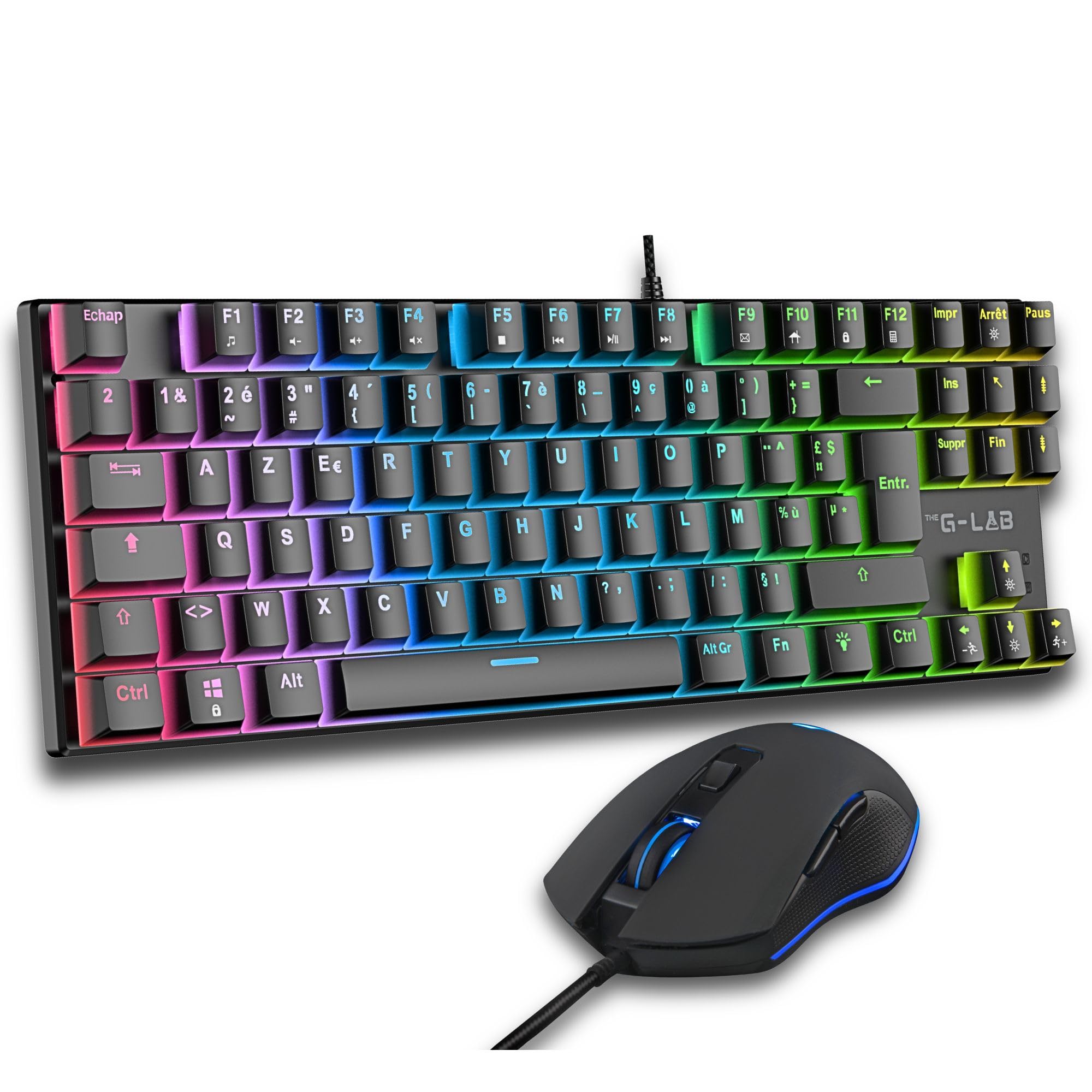 The G-Lab Mercury EX Combo - TKL Mechanical Keyboard & Mouse Pack