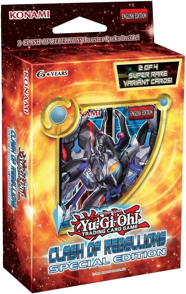 YU-GI-OH! Clash of Rebellions: Special Edition Mini Box - 3 Booster Packs and Promos