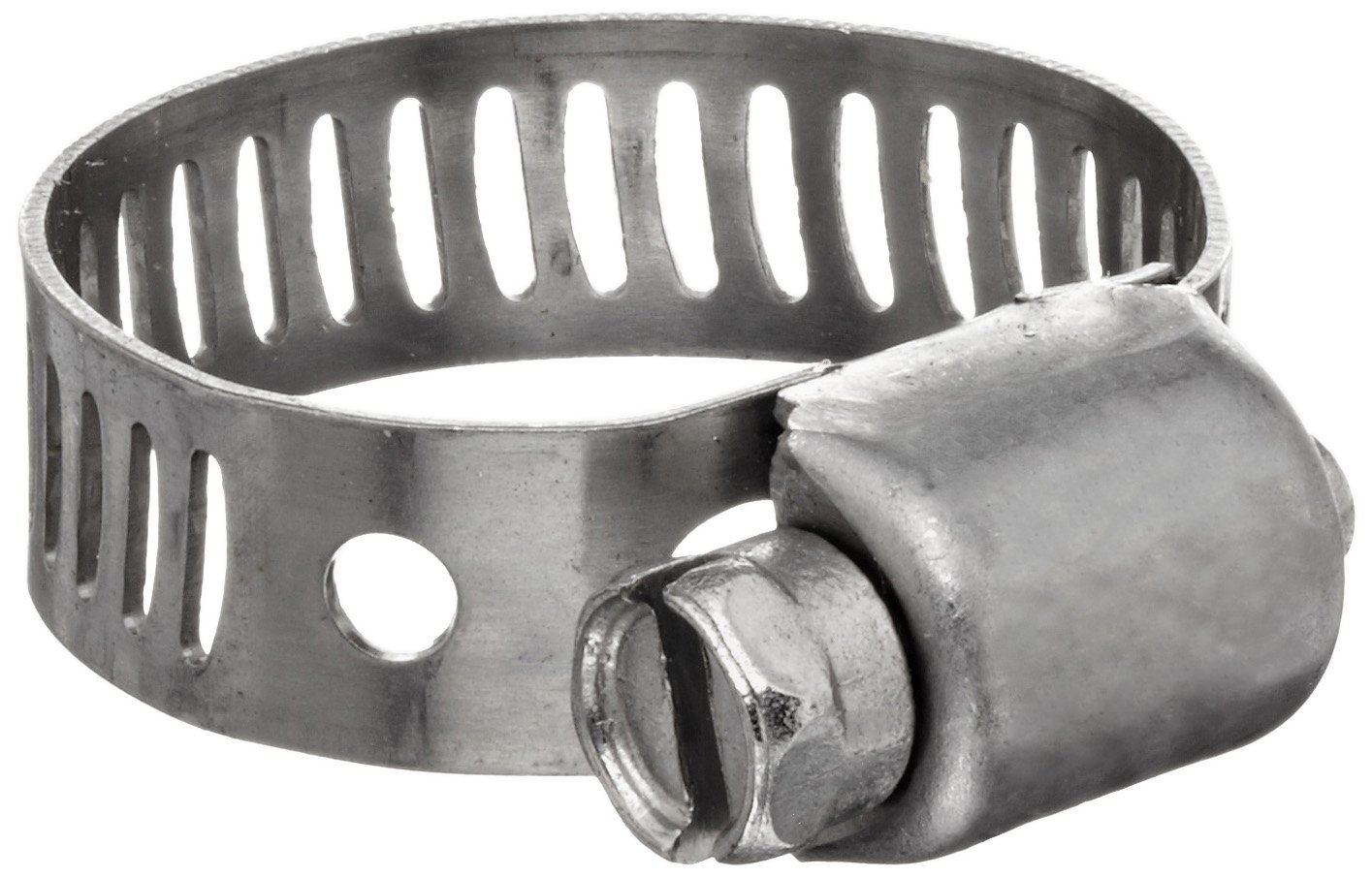 Dixon MAH8 Stainless Steel Miniature Worm Gear Hose Clamp with SAE 300