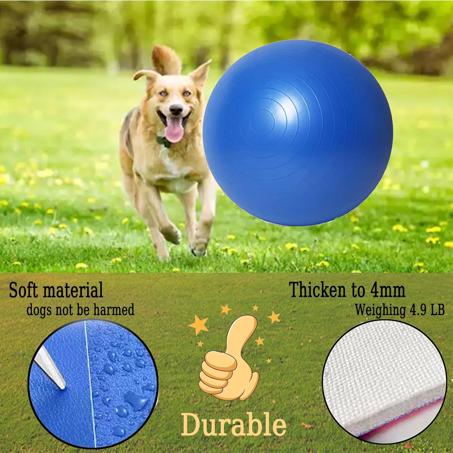 25 inch Herding Ball for Dogs
