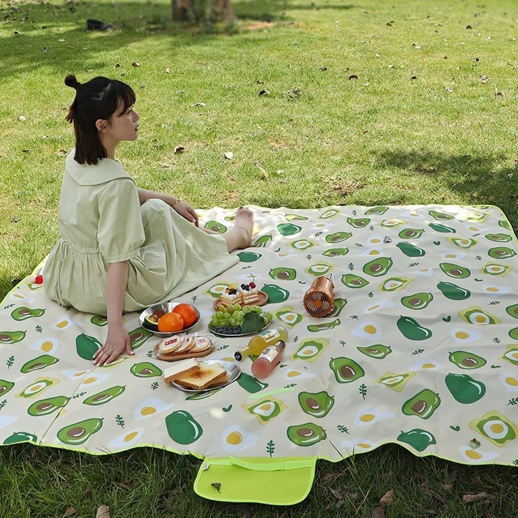 TOBILE Tappetino da Picnic Camping Home Park Coperta Tappetino da Esterno Tappetino da Picnic Portatile Pieghevole Tappetino da Spiaggia (Size : 150 * 200cm)