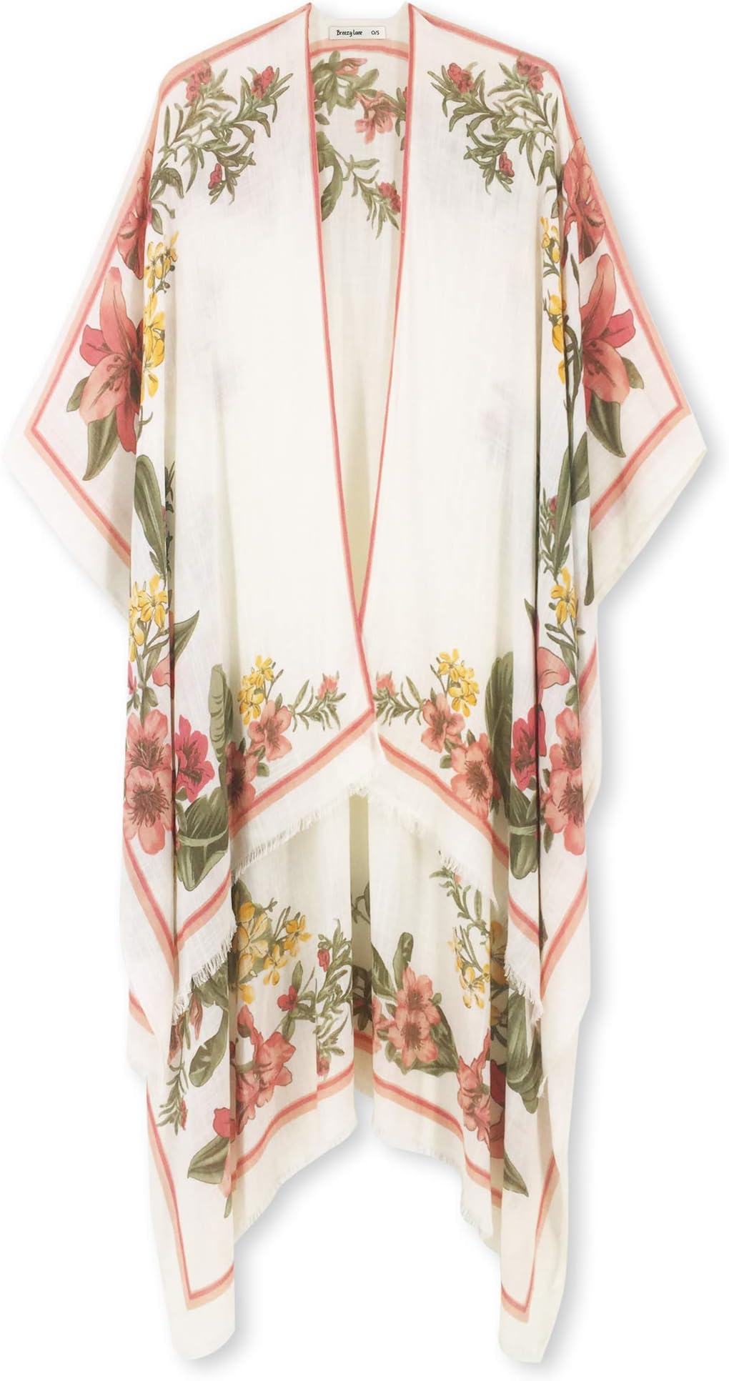 Breezy LaneKimonos for Women Swimsuit Coverups Beach Cover Up Swimwear Cardigan Summer