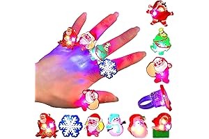 Christmas Light Up Rings