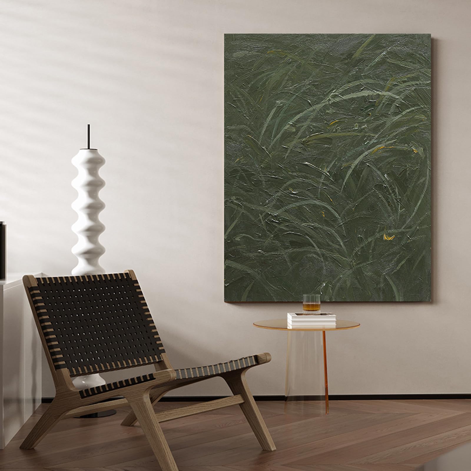 Peinture à l'huile sur toile l'esprit de la nature dans une oeuvre d'art mural