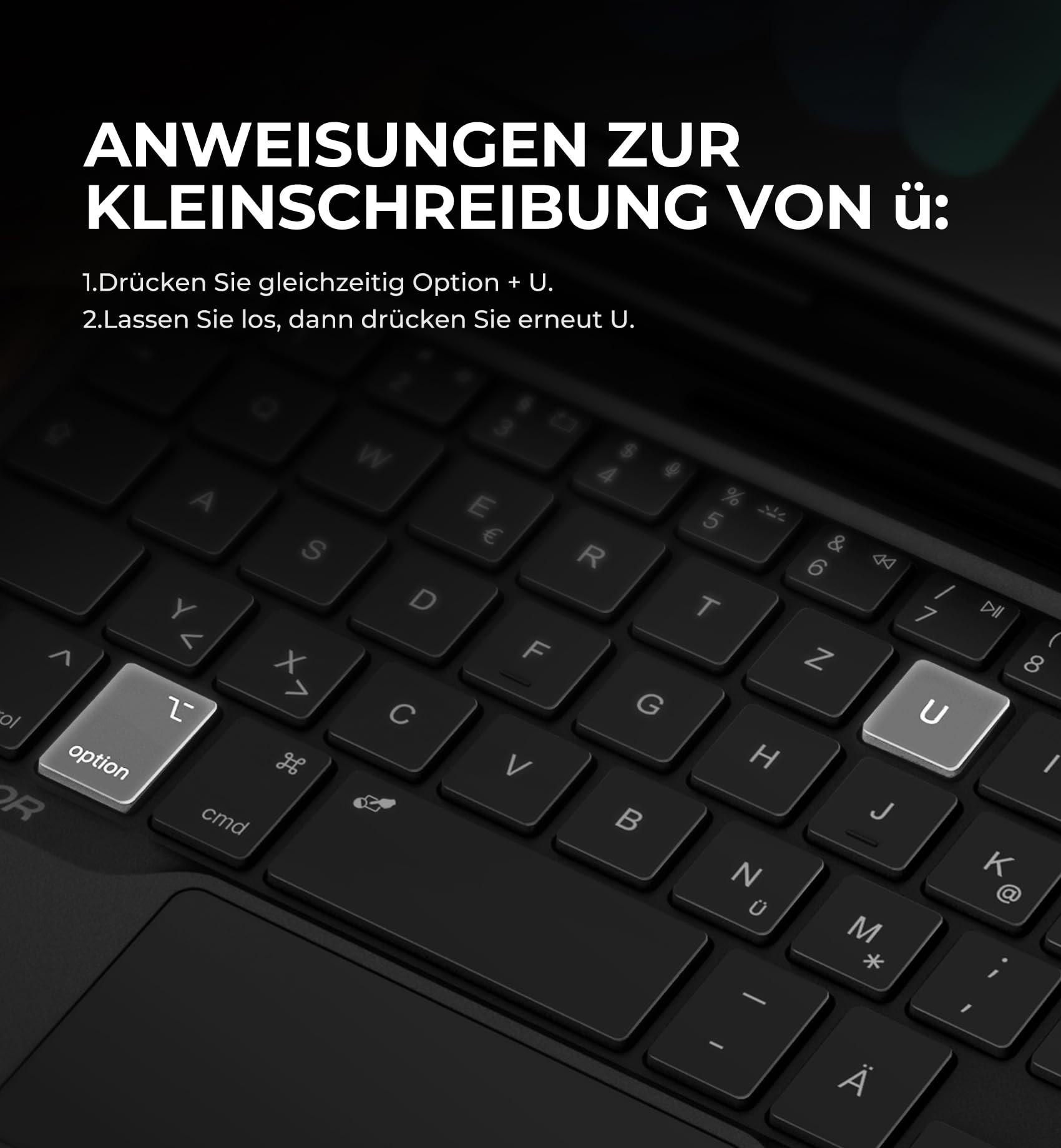 Dexnor Tastatur Hülle für iPad mini 6/7, Magnetische Schwimmender Cantilever-Ständer mit Trackpad Stifthalter Hintergrundbeleuchtung für iPad mini 7/6 Generation 8,3 Zoll 2024/2021 QWERTZ, Schwarz