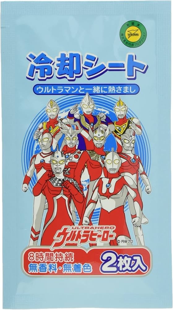 Amazon.co.jp: ダイヤ製薬 冷却シート ウルトラヒーロー 50×120mm 2