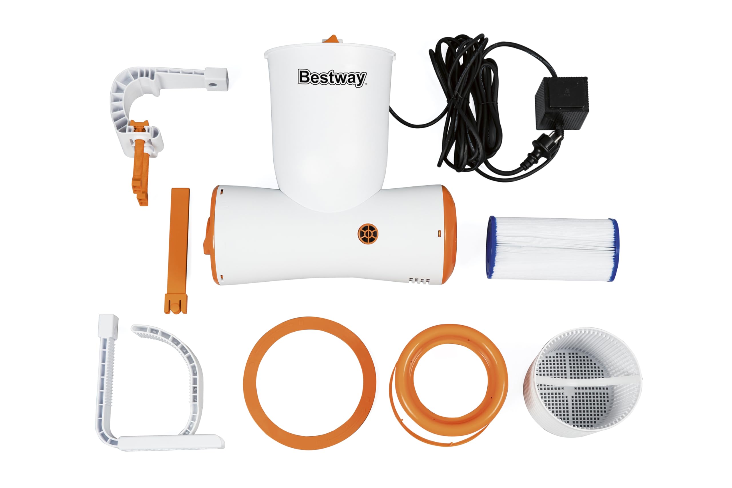 Bestway Skimatic 2 w 1 skimmer do zawieszenia/pompa filtrująca 3974 l/h, 73 W