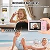 4K Digital Camera,Autofocus 48MP 1080P HD Video Selfie Camera with 180° Flip Screen,Digital Camera 8X Zoom Anti Shake Compact Cameras for Photography,32GB TF Card for Kids Teens Beginner