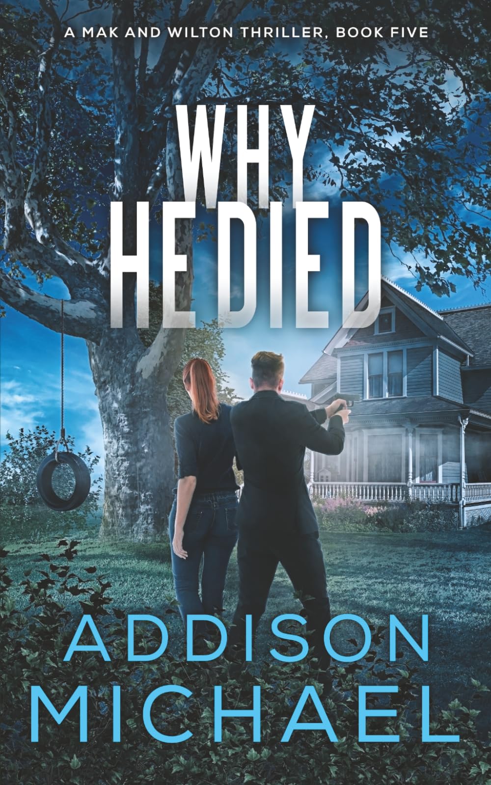 Why He Died (A Mak and Wilton Thriller series)