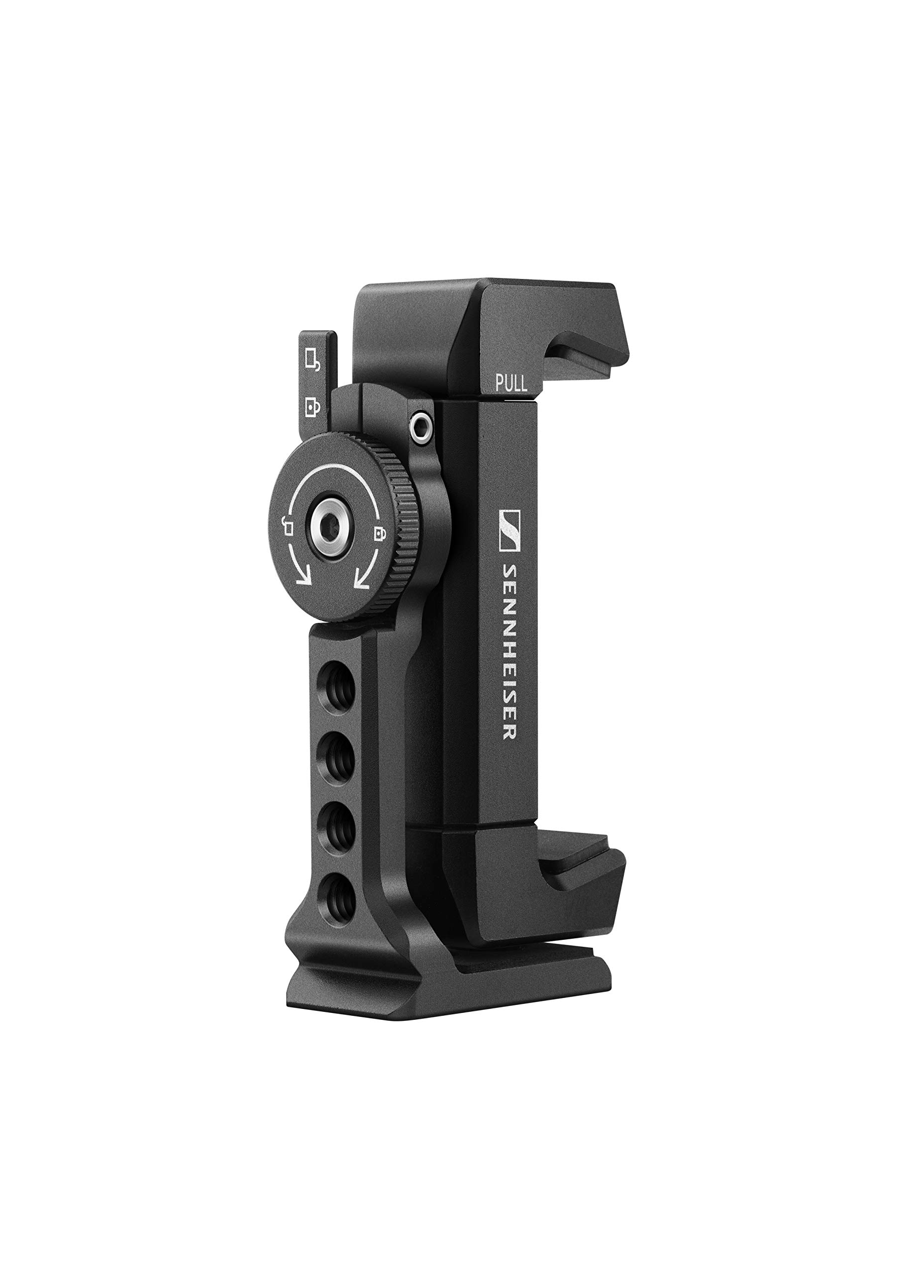 Sennheiser Kit mobile A4V per registrazione mobile, include un mini treppiede Manfrotto PIXI e un morsetto per smartphone con attacco a slitta fredda (509265)