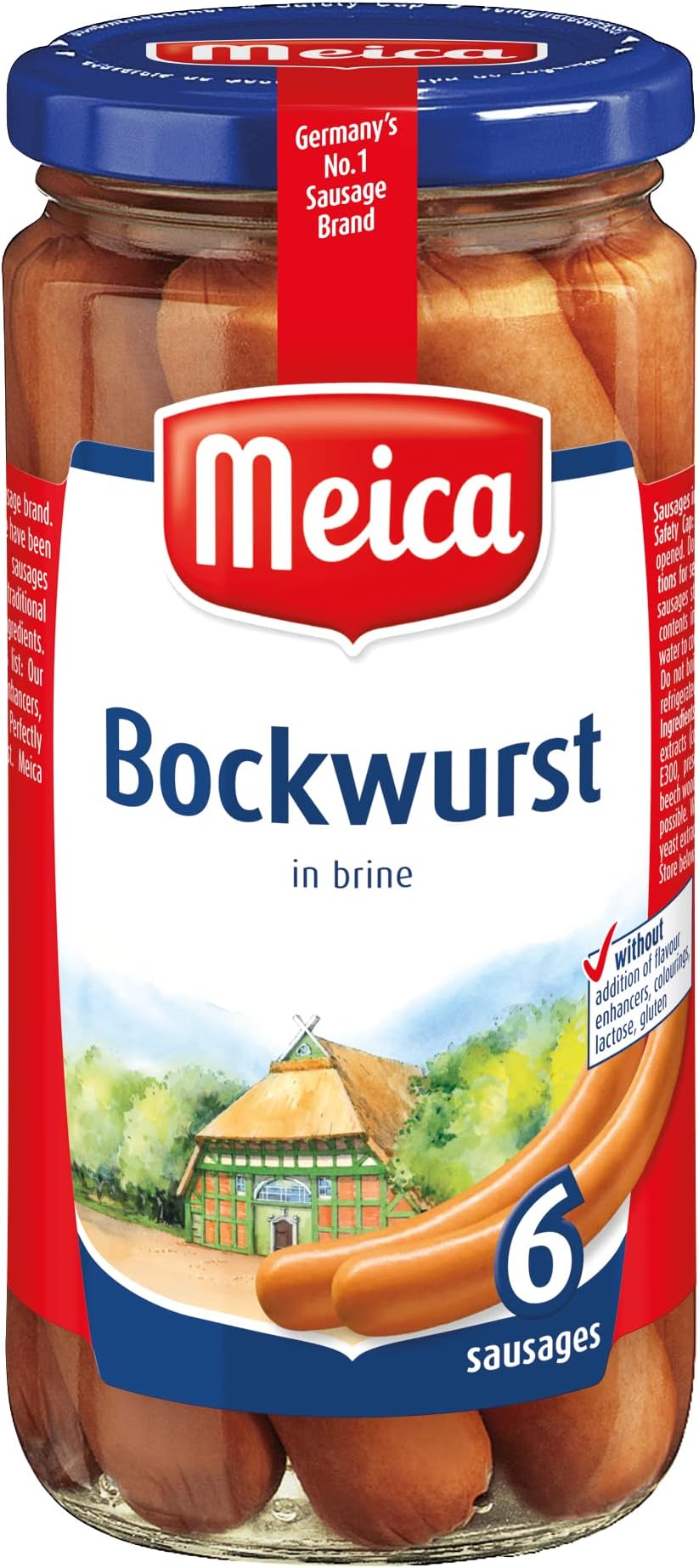 Meica Bockwurst 380g (Pack of 12)