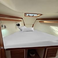 Vista 77 de Juego de sábanas de 800 hilos – Juego de sábanas universal de AFT 100% algodón egipto para colchones de hasta 8 pulgadas de profundidad, barco