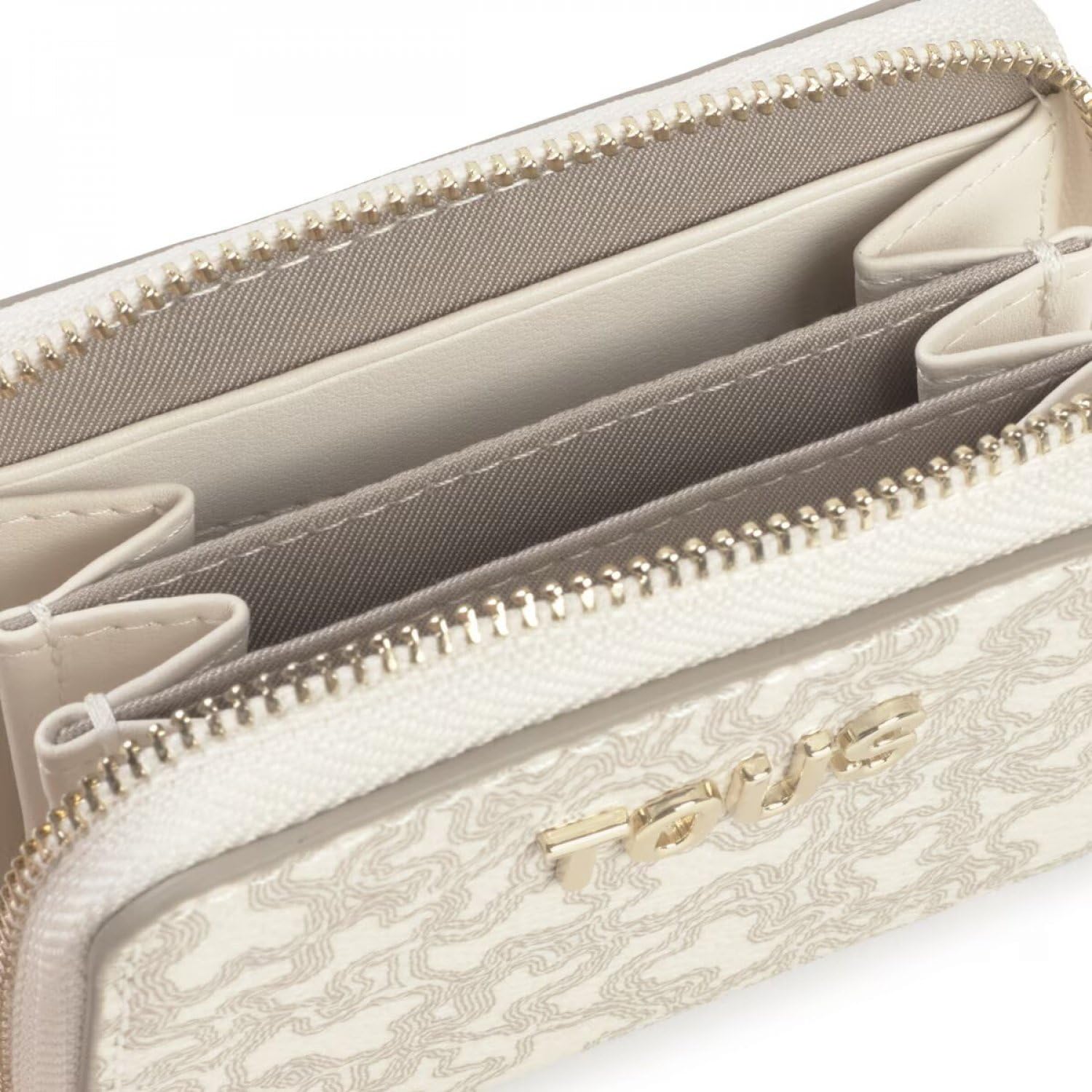 Tous Monedero Beige, para Mujer, Medidas 8,5 x 10 x 2 cm, Colección Kaos Mini Lines