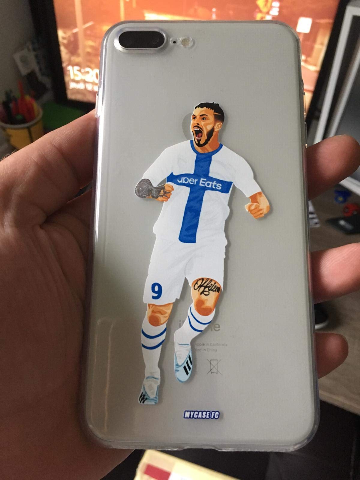 MYCASEFC - Cover Personalizzabile, Motivo: Barcellona