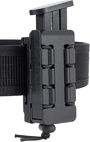 Soporte para pistola con cinturón MOLLE Clip ajustable giratorio de 0.354 in funda para cargador OWB Mag bolsa para cinturón de servicio de 2 14
