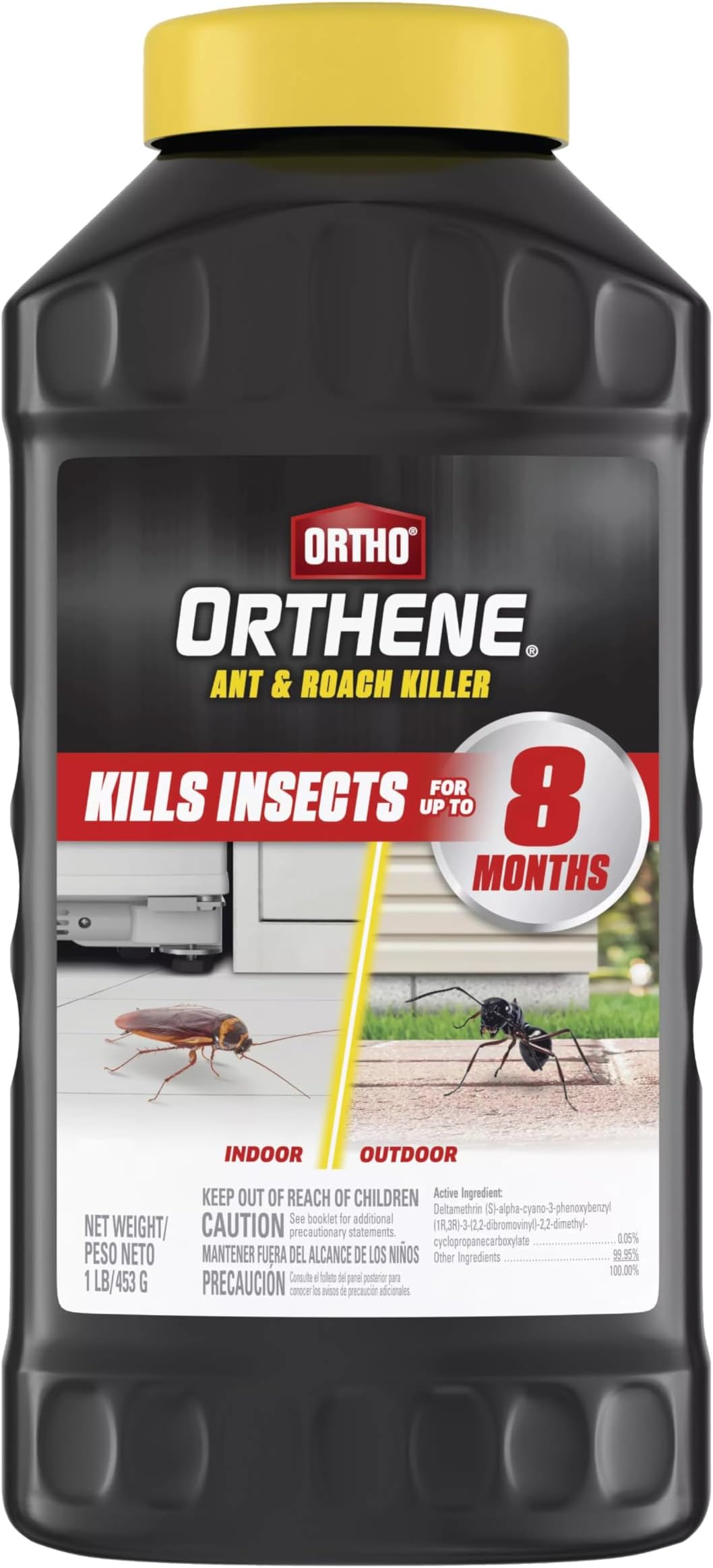 - Orthene Ant and Roach Killer - Provides Long-Lasting Insect Control, Bug Killer for Indoor and Outdoor Use, 1 lb.