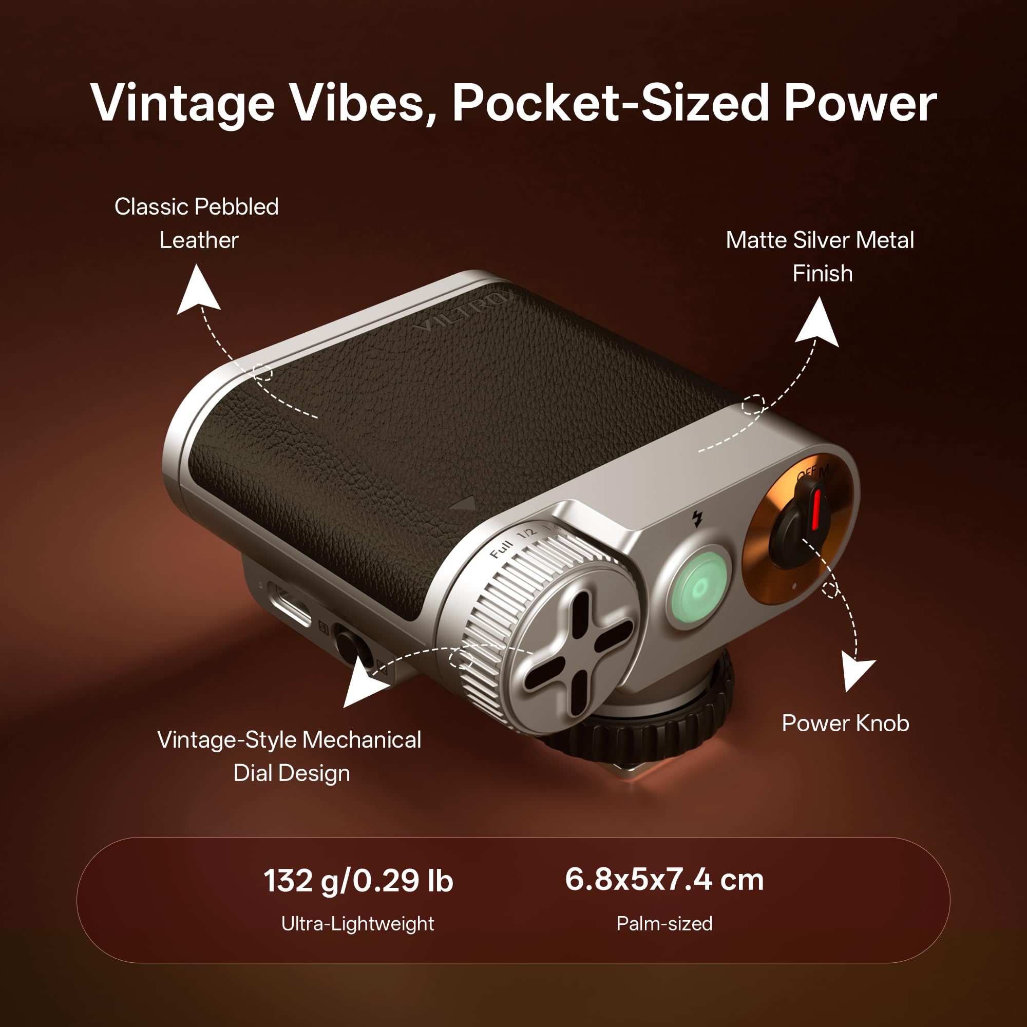 VILTROX Z1+ - Mini flash Speedlite, GN12 6500K, luce flash flash flash con 7 livelli, controllo ottico S1/S2, softbox rimovibile, compatibile con fotocamere Canon Fuji Nikon Panasonic Olympus