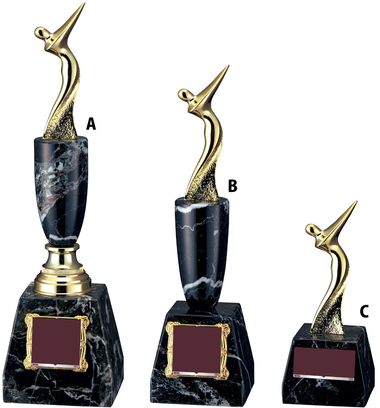 Amazon | WIN Bronzes【ブロンズ】トロフィー 【ゴルフ】 VA-4737A