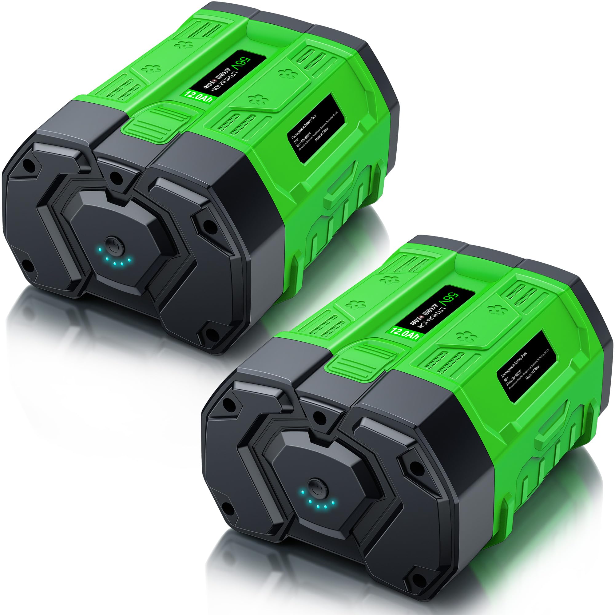 FSKE 12000mAh Battery Replacement for EGO 56V Battery 2 Packs