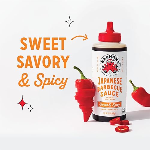 Miniatura 6 de Bachan's - Japanese Barbecue Sauce - Sweet & Spicy, 16 Oz, Small Batch, Non GMO, No Preservatives, Vegan and BPA free. Condiment for Wings, Chicken