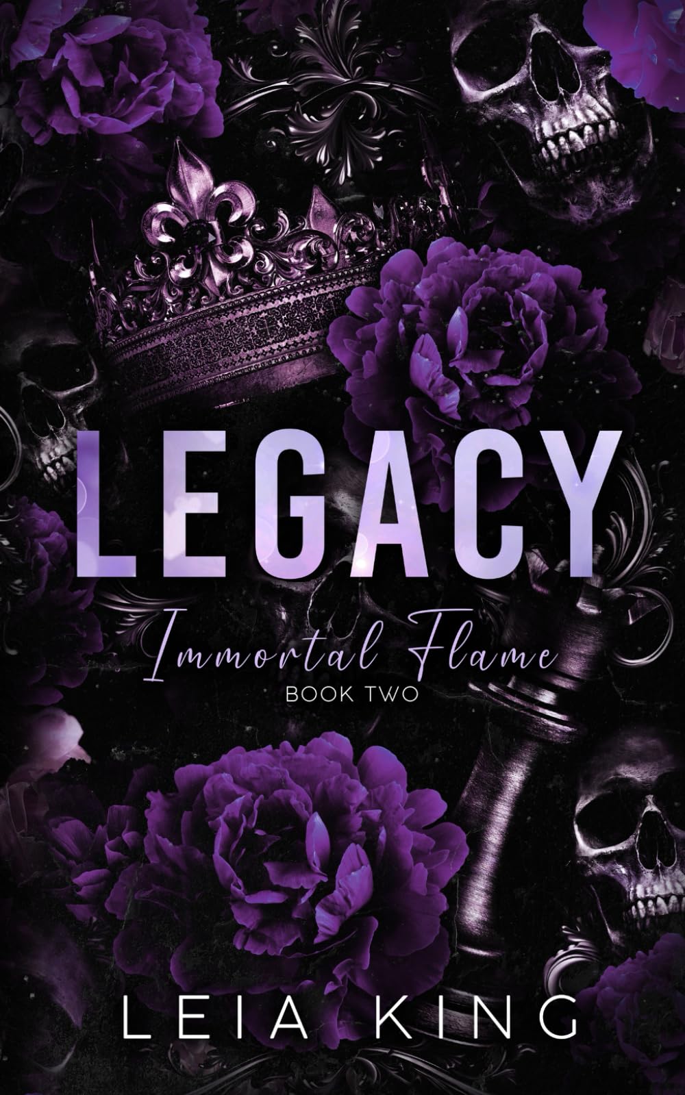 LEGACY: A Dark Paranormal Academy Reverse Harem Romance (IMMORTAL FLAME)