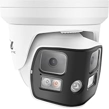 ONWOTE 4K 8MP 180 Wide Dual-Lens PoE IP Security Camera Wired, 2 Way Audio