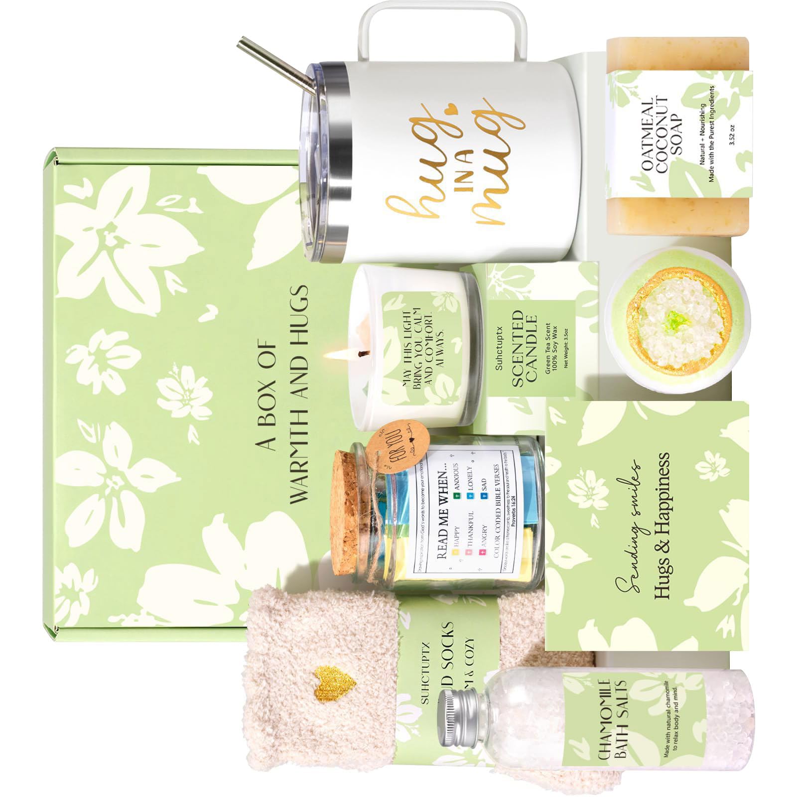 Msioytog Complete Women Comfort Selection Home Inspired Present Package for Mother Day Recovery Phase or Special Moment Recovery Women