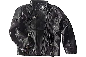Baby Girl Leather Jacket