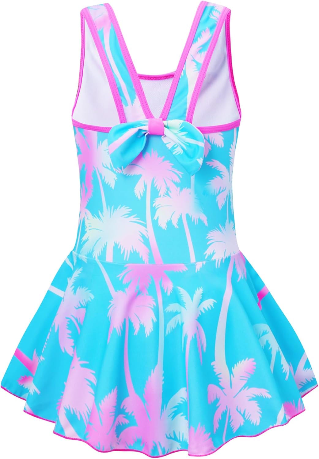 Girls One Piece Unicorn Swimsuit Mermaid Swimwear Rainbow Bathing Suit - Image 3