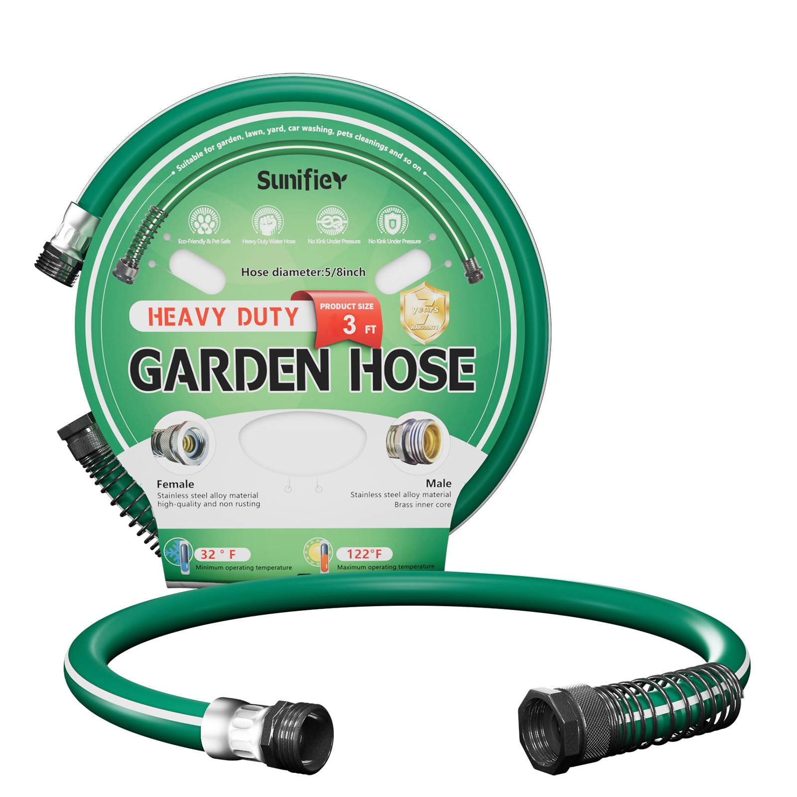 Photo 1 of Sunifier 3 ft Garden Hose