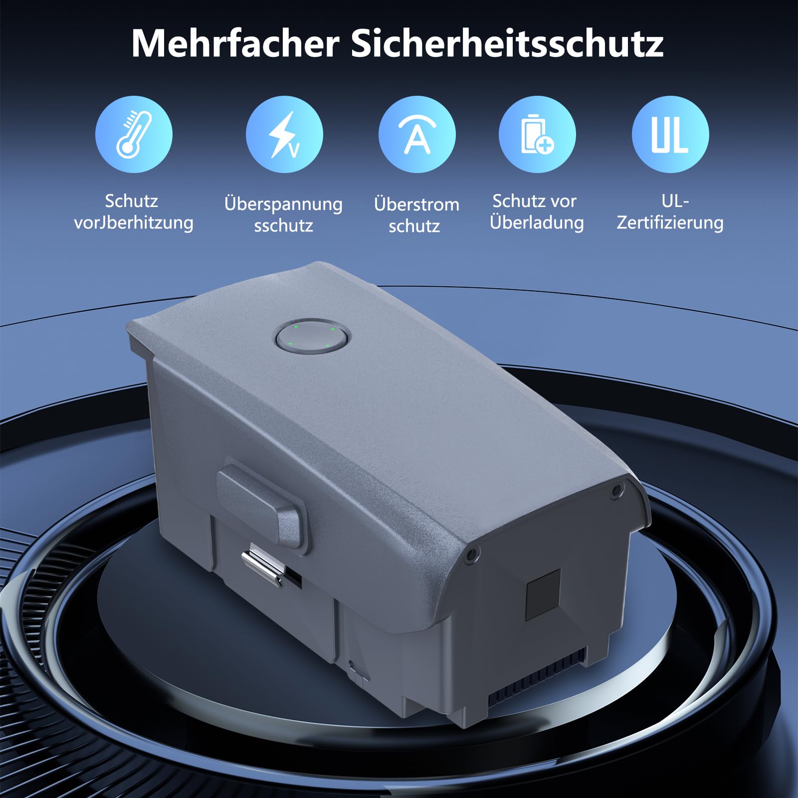 Mavic Air 2S - Batteria da 3500 mAh, 11,5 V, per DJI Mavic Air 2S, 34 Mins Max Flight Time per DJI Mavic Air 2 drone