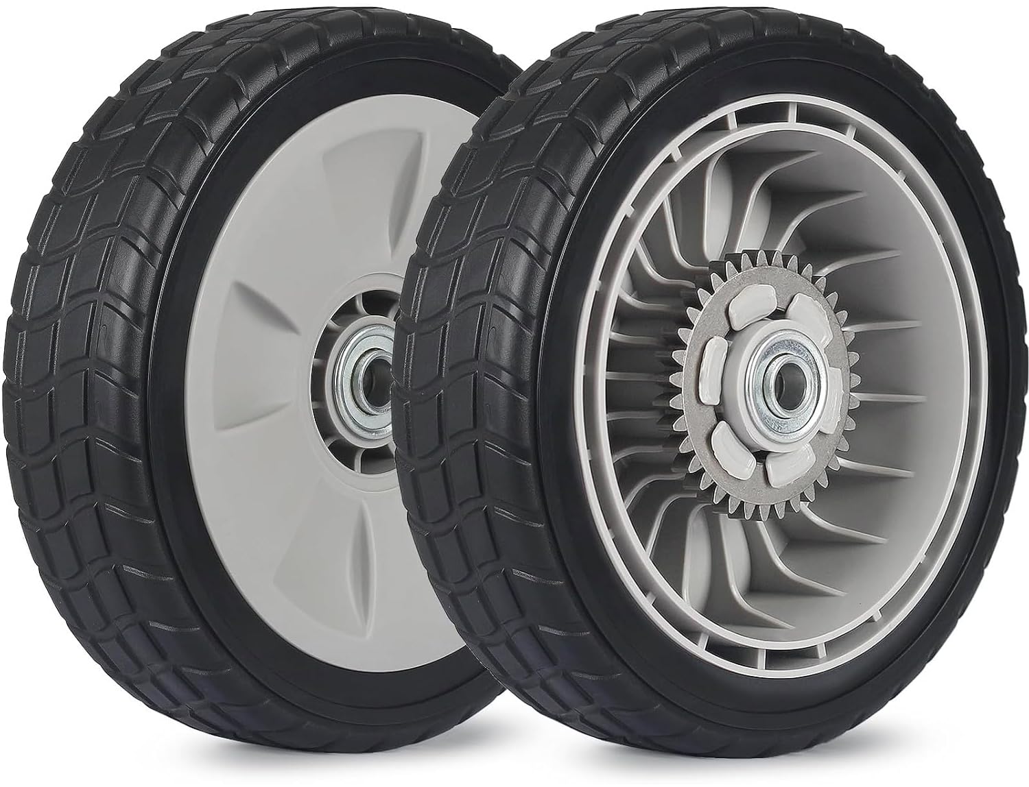 HRR216 - Rueda de transmisión trasera para cortacésped 42710-VE2-M02ZE 42710-VE2-M00ZE 42710-VE2-M01ZE 42710-VG3-B00, rueda de 8 pulgadas compatible con HRR216 HRS216 HRT216 Camina detrás del