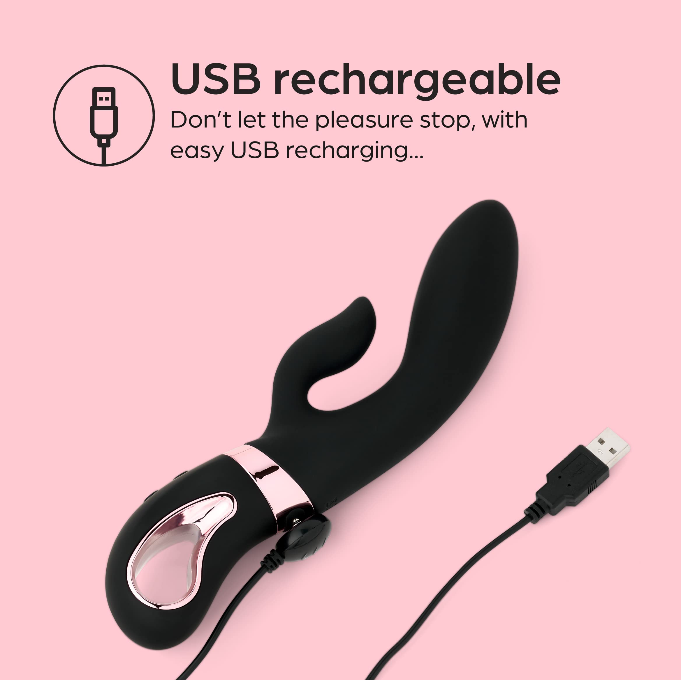 So Divine - Black Magic Rabbit Vibrator