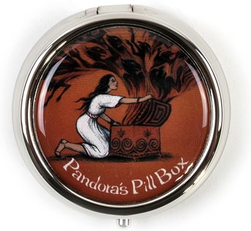 Pastillero de Pandora - Estuche compacto de 1 o 2 compartimentos